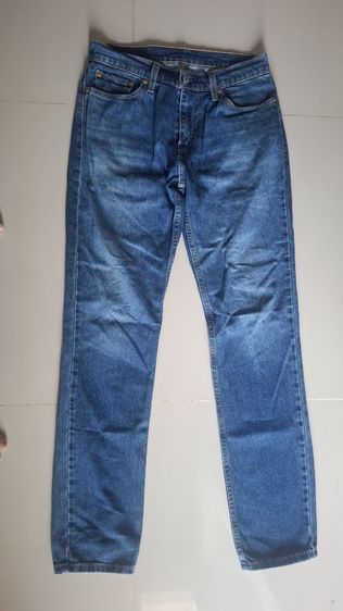 ฟ้า อื่นๆ ไม่มีแขน กางเกงยีนส์ Levi's 511 ทรง skiny  made in China size 29x32 ผัาฟอก ของแทัจากshop