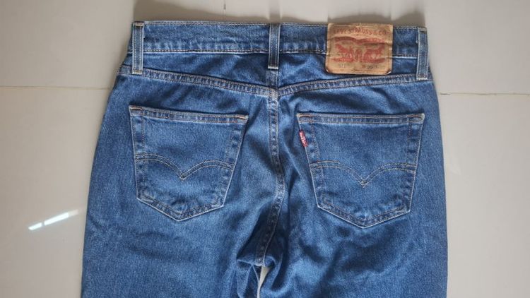 กางเกงยีนส์ Levi's 511 ทรง skiny  made in China size 29x32 ผัาฟอก ของแทัจากshop รูปที่ 4