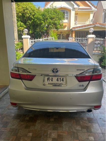 Toyota Camry 2017 2.4 Hybrid Sedan ไฮบริด เกียร์อัตโนมัติ บรอนซ์เงิน รูปที่ 2
