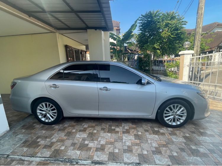Toyota Camry 2017 2.4 Hybrid Sedan ไฮบริด เกียร์อัตโนมัติ บรอนซ์เงิน รูปที่ 4