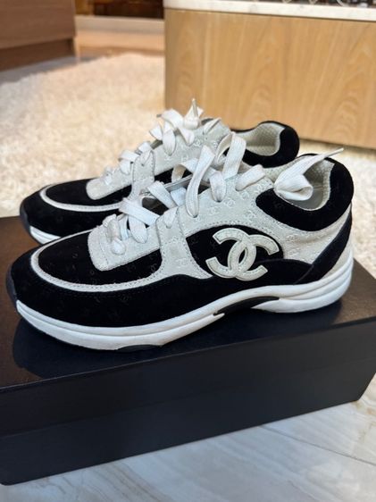 รองเท้าผ้าใบ หลากสี หนังแท้ UK 6 | EU 39 1/3 | US 7.5 อื่นๆ รองเท้าsneaker chanel
