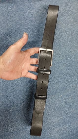 เข็มขัดหนังแท้ VERA PELLE
made in ITALY ไซส์ XXL เอว 40 ถึง 46 กว้าง 1.5 ยาวรวมหัว 53 หนังหล่อสวยมาก รูปที่ 8