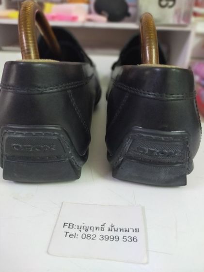 รองเท้า หนังแท้ GEOX RESPIRA ไซซ์ 43 วัดได้ 27.5-28ซม.สภาพดีใหม่ 90กว่าเปอร์เซนต๋ หนังนุ่มใส่สบายเท้า ของจริงสีสดกว่าในรูปติดตรงส้นเพิ่มความนุ่มนวล รูปที่ 7