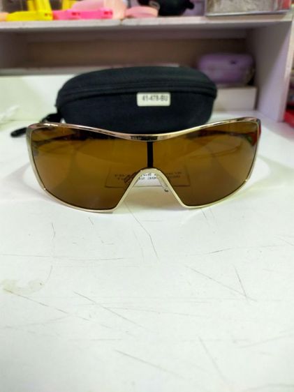 แว่นกันแดด Oakley Dart 05-672  ของแท้ กรอบPolished Gold เลนส์ Bronze Vintage ยุคY2Kหายากแล้ว สภาพดีสวยๆ รูปที่ 8