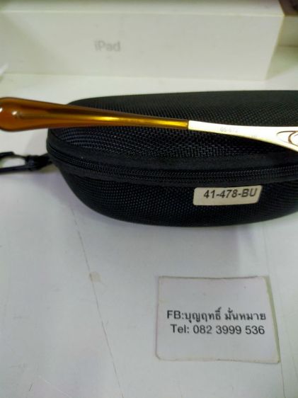 แว่นกันแดด Oakley Dart 05-672  ของแท้ กรอบPolished Gold เลนส์ Bronze Vintage ยุคY2Kหายากแล้ว สภาพดีสวยๆ รูปที่ 5