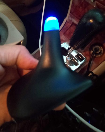 Blue LED Blinking Shark Fin Antenna Light Made in Japan รูปที่ 12