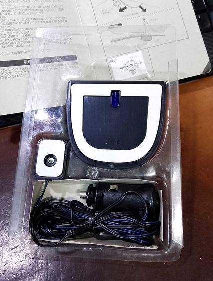 Blue LED Blinking Shark Fin Antenna Light Made in Japan รูปที่ 7