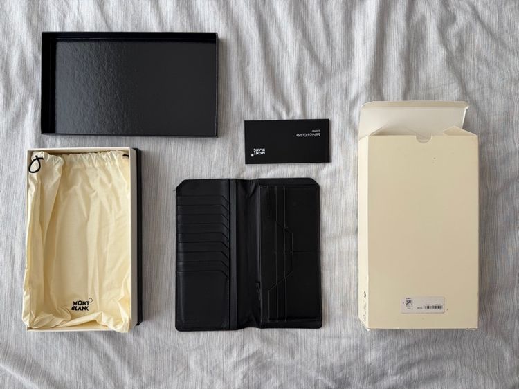 ชาย ดำ หนังแท้ อื่นๆ กระเป๋าสตางค์ Montblanc Urban Spirit แท้