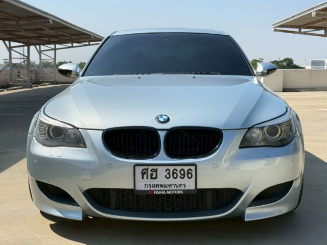 BMW M5 2005 5.0 E60 Sedan เบนซิน ไม่ติดแก๊ส เกียร์อัตโนมัติ เทา รูปที่ 4