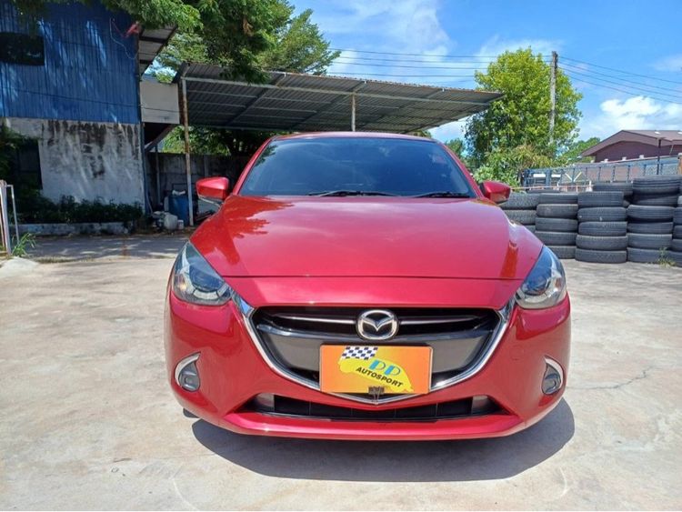 Mazda Mazda 2 2017 1.5 XD High Plus Sedan ดีเซล ไม่ติดแก๊ส เกียร์อัตโนมัติ แดง รูปที่ 3