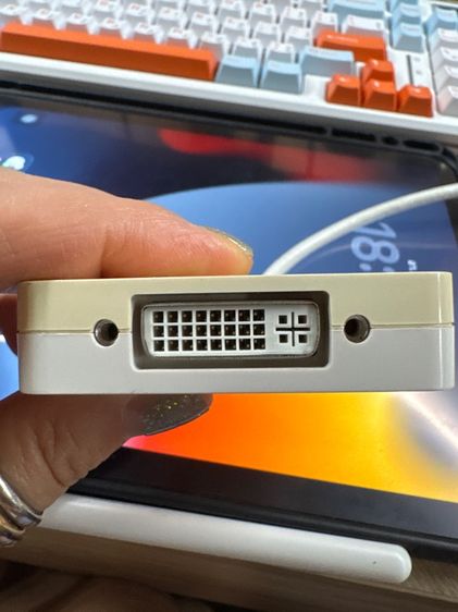 3 in 1 Mini Displayport to HDMI DVI Display Port DP Adapter Cable for MacBook รูปที่ 3