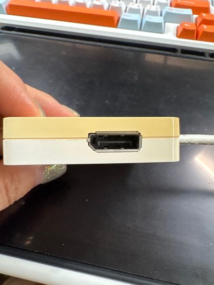 3 in 1 Mini Displayport to HDMI DVI Display Port DP Adapter Cable for MacBook รูปที่ 4