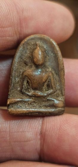 พระซุ่มกอเนื้อดินไม่ลายกนก