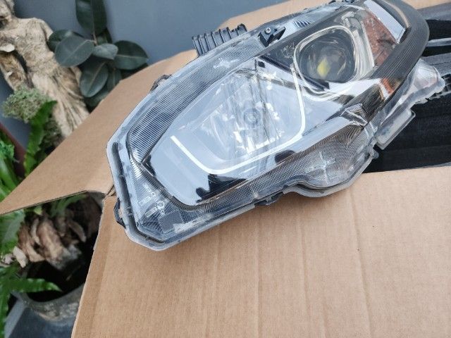 โคมไฟหน้า civic fc el.ของแท้ ศูนย์ติดฟิล์มดําสว่างลอกได้  รูปที่ 5