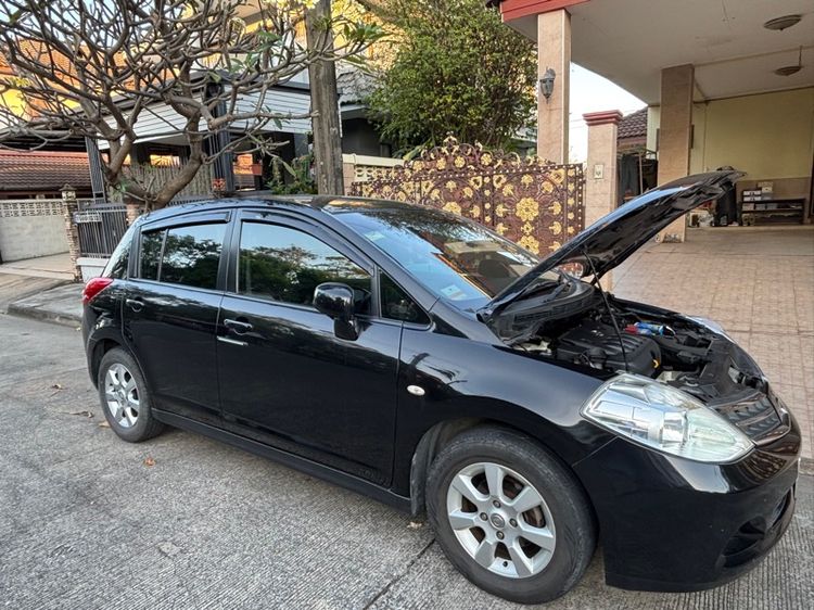 Nissan Tiida 2012 1.8 G Sedan เบนซิน ไม่ติดแก๊ส เกียร์อัตโนมัติ ดำ รูปที่ 4