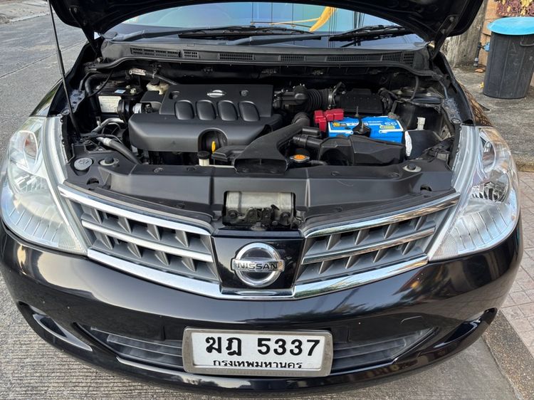 Nissan Tiida 2012 1.8 G Sedan เบนซิน ไม่ติดแก๊ส เกียร์อัตโนมัติ ดำ รูปที่ 3