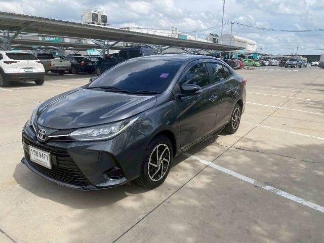 Toyota Yaris ATIV 2021 1.2 E Sedan เบนซิน เกียร์อัตโนมัติ เทา รูปที่ 3