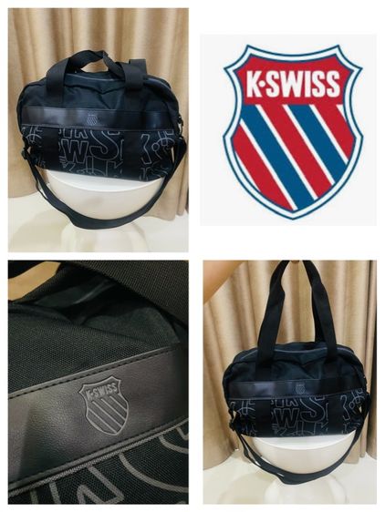 ไม่ระบุ ดำ ไนล่อน อื่นๆ กระเป๋า K-SWISS แท้ Duffle Bag รุ่น 4311BA069 (มือสองใช้เอง)