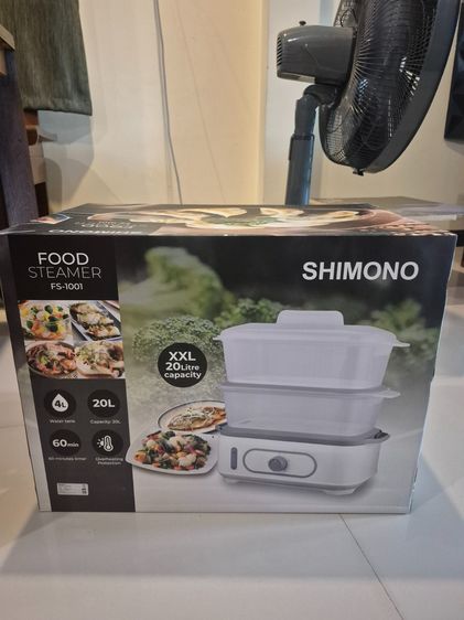 เครื่องนึ่งไฟฟ้าShimono ของใหม่ไม่แกะกล่อง รูปที่ 4
