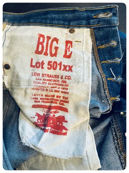 ยีนส์Levi’s 501 BigE ริมแดงทั้งตัว รูปที่ 6