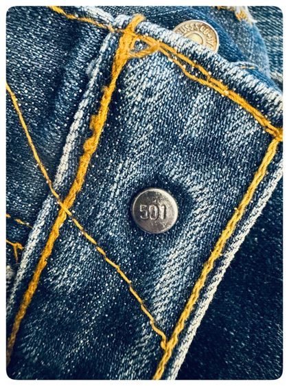 ยีนส์Levi’s 501 BigE ริมแดงทั้งตัว รูปที่ 11