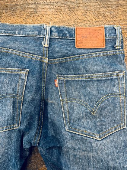 ยีนส์Levi’s 501 BigE ริมแดงทั้งตัว รูปที่ 8