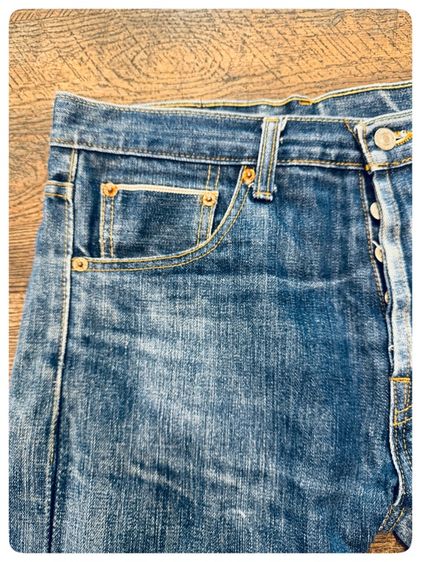 ยีนส์Levi’s 501 BigE ริมแดงทั้งตัว รูปที่ 2