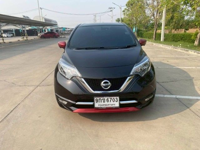 รถ Nissan Note 1.2 VL สี ดำ