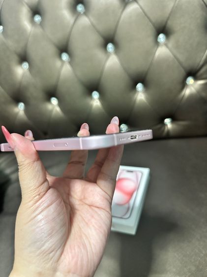 iPhone 15 128GB สีชมพู แบต 100 ค่า รูปที่ 2