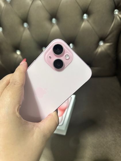 iPhone 15 128GB สีชมพู แบต 100 ค่า รูปที่ 6