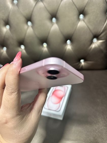 iPhone 15 128GB สีชมพู แบต 100 ค่า รูปที่ 5