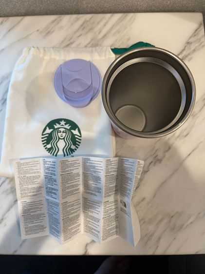 💖 Valentine’s Gift 🌸 แก้ว Starbucks แท้ ใหม่เอี่ยม ไม่เคยใช้ รูปที่ 4