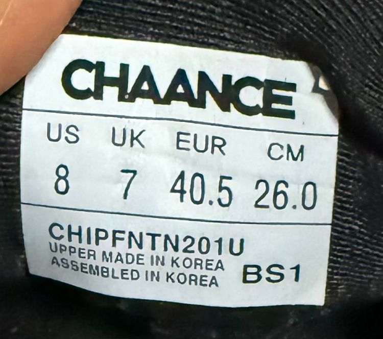 รองเท้า CHANGE สภาพใหม่ 95 เปอร์เซ็นต์ จากเกาหลี รูปที่ 7