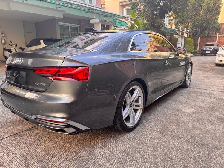 Audi Audi A5  2022 Sedan เบนซิน ไม่ติดแก๊ส เกียร์อัตโนมัติ เทา รูปที่ 4