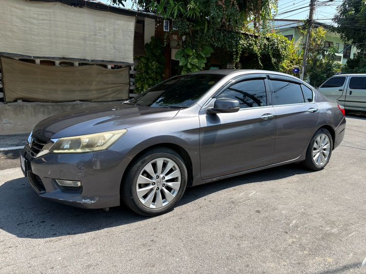 Honda Accord 2013 2.0 EL Sedan เบนซิน ไม่ติดแก๊ส เกียร์อัตโนมัติ เทา รูปที่ 4