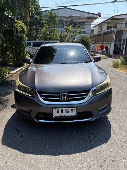 Honda Accord 2013 2.0 EL Sedan เบนซิน ไม่ติดแก๊ส เกียร์อัตโนมัติ เทา รูปที่ 2