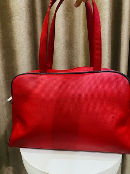 กระเป๋า FILA แท้ 💯FILA Biella Italia Shoulder Bag  สีแดง กันน้ำ ส่งฟรี  รูปที่ 13