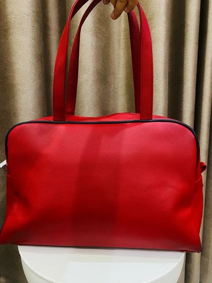 กระเป๋า FILA แท้ 💯FILA Biella Italia Shoulder Bag  สีแดง กันน้ำ ส่งฟรี  รูปที่ 14