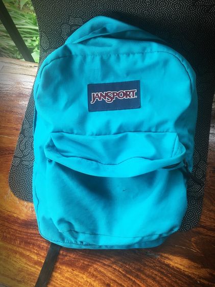 ขายเป้แบ็กแพ็กของ Jansport US สีฟ้าสภาพยังใหม่