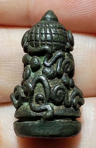 🚩พระปิดตา หลวงพ่อทับ วัดทอง พิมพ์หัวจรวจ🚩 รูปที่ 2