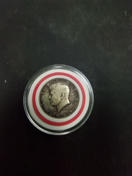 USA Kennedy Half Dollar 1965 Silver  รูปที่ 4
