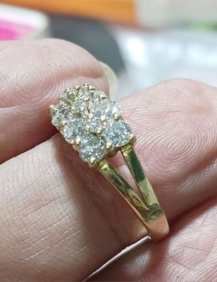 แหวนเพชรแท้ทอง 18k รูปที่ 2