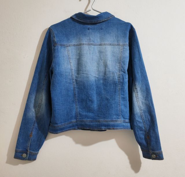 แจ็คเก็ตยีนส์-สั้น ผู้หญิง รูปที่ 12