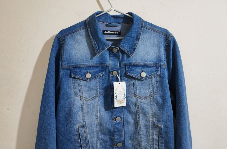 แจ็คเก็ตยีนส์-สั้น ผู้หญิง รูปที่ 7