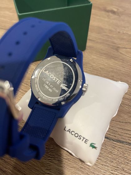 🔥🔥 LACOSTE ของแท้ - สายซิลิโคนสีน้ำเงิน - งานเท่ ใส่จริงสวยมาก 🔥🔥 รูปที่ 7