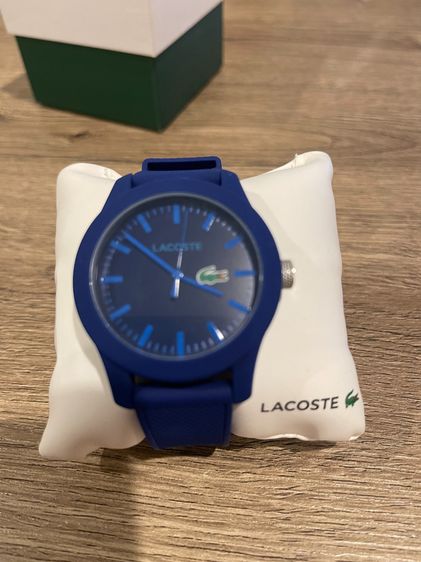 🔥🔥 LACOSTE ของแท้ - สายซิลิโคนสีน้ำเงิน - งานเท่ ใส่จริงสวยมาก 🔥🔥 รูปที่ 8