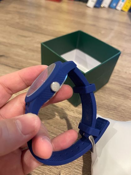 🔥🔥 LACOSTE ของแท้ - สายซิลิโคนสีน้ำเงิน - งานเท่ ใส่จริงสวยมาก 🔥🔥 รูปที่ 11