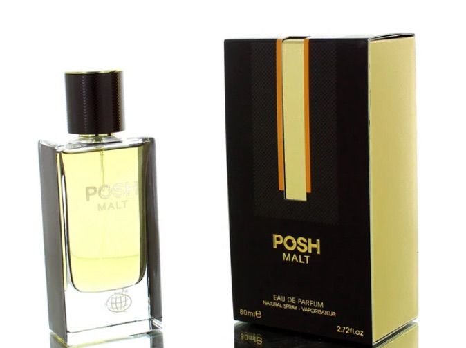 น้ำหอมแท้ 💯 Posh Malt Eau De Parfum 80ml  น้ำหอมผู้ชายเทสแพง หรู นิ่ง สุขุม กลิ่นคนมีระดับ รูปที่ 4