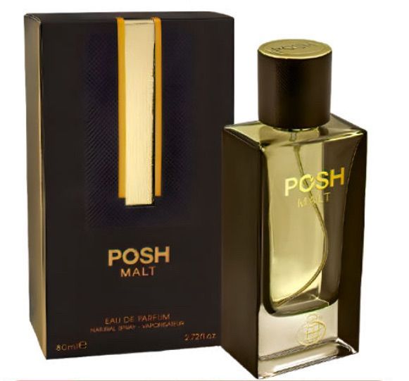 น้ำหอมแท้ 💯 Posh Malt Eau De Parfum 80ml  น้ำหอมผู้ชายเทสแพง หรู นิ่ง สุขุม กลิ่นคนมีระดับ
