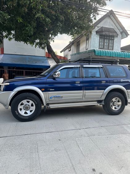 Mitsubishi G-WAGON 2003 รุ่นย่อยอื่นๆ Utility-car ดีเซล ไม่ติดแก๊ส เกียร์อัตโนมัติ น้ำเงิน รูปที่ 3